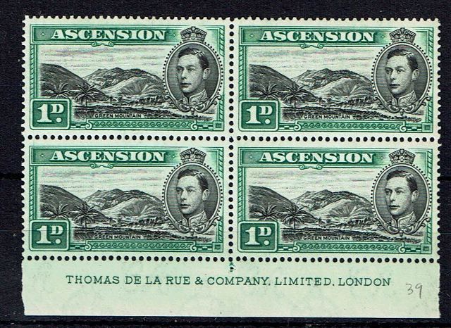 Image of Ascension SG 39 UMM British Commonwealth Stamp